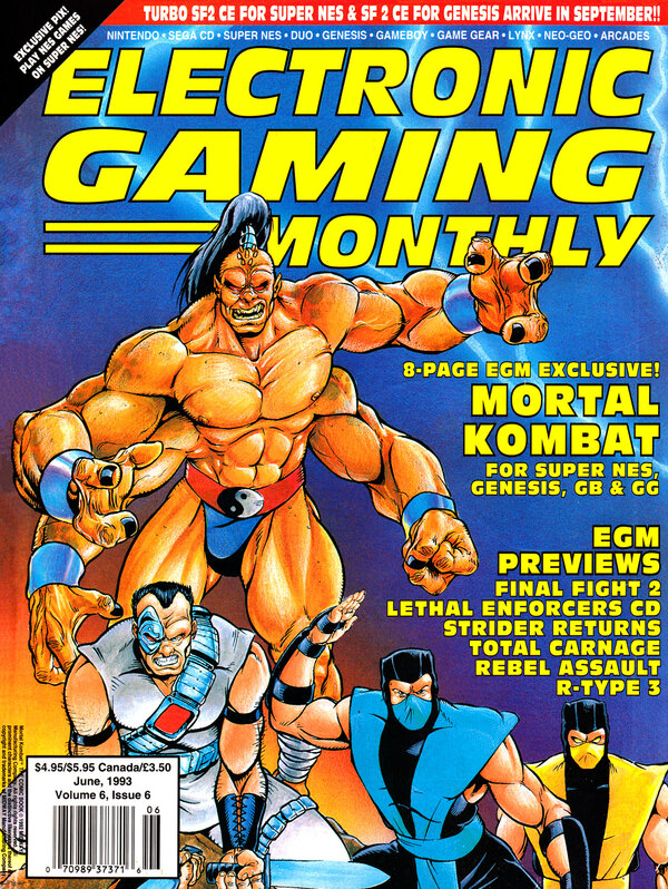 Electronic Gaming Monthly Issue 47 (June 1993) cover